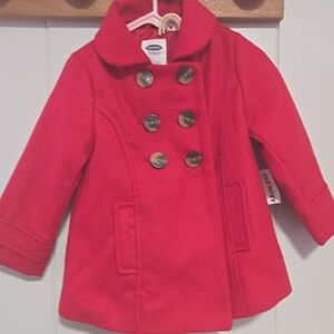 Old Navy Bright Red Coat for Kids